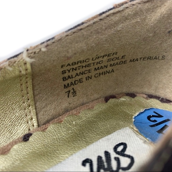 Steve Madden Pumps Leopard Print Open Toe 7.5 - Picture 8 of 8